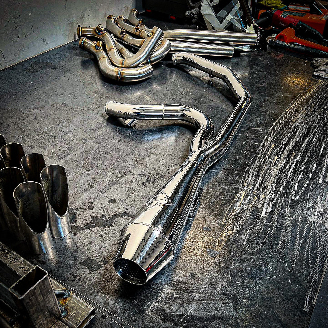 SP Concepts-SPC- 1987-1994 FXR - CUTBACK Exhaust