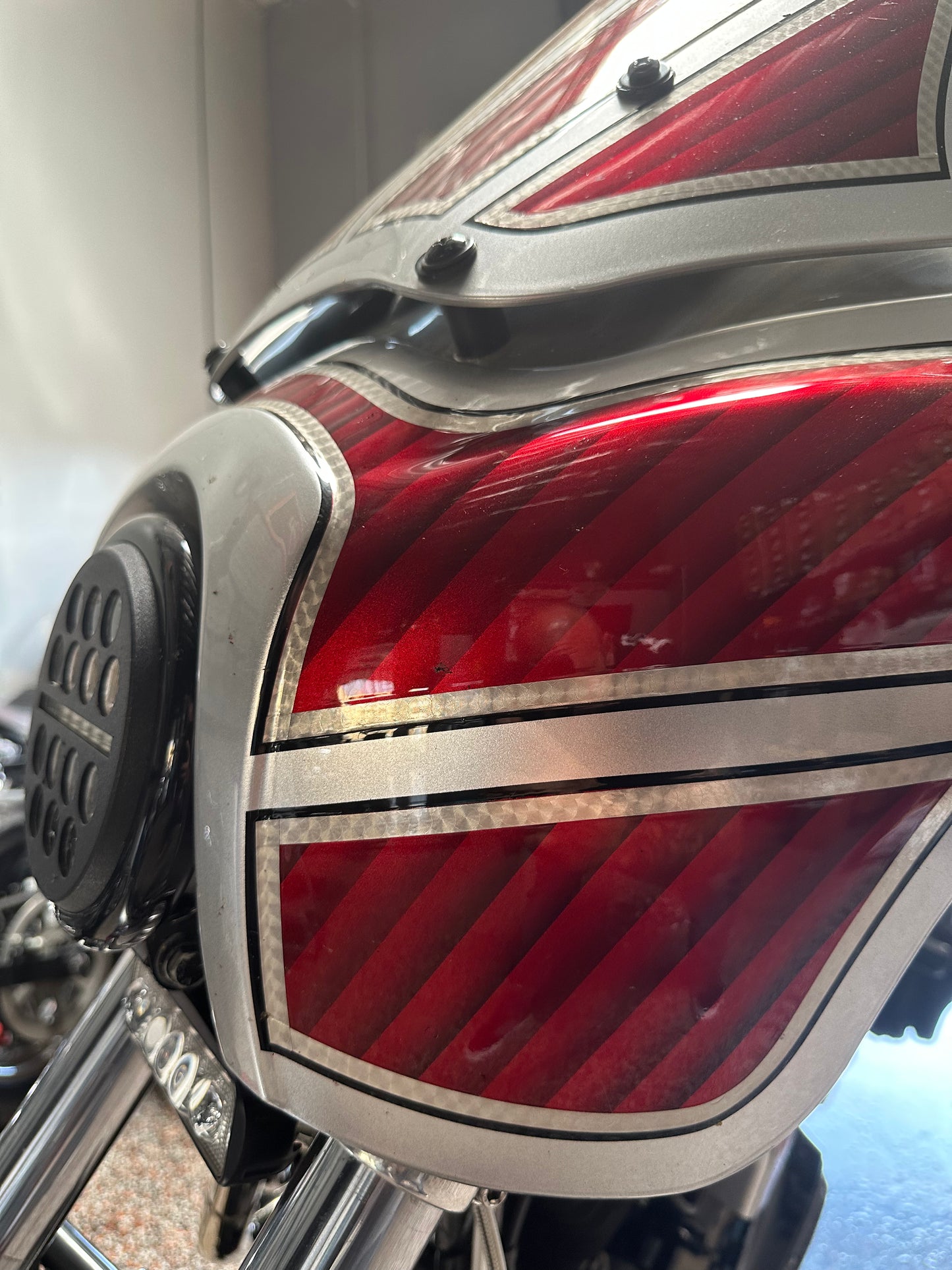 Dyna Dicks Deals 3/4” Anti-buffeting kit  For T-sport Fairings