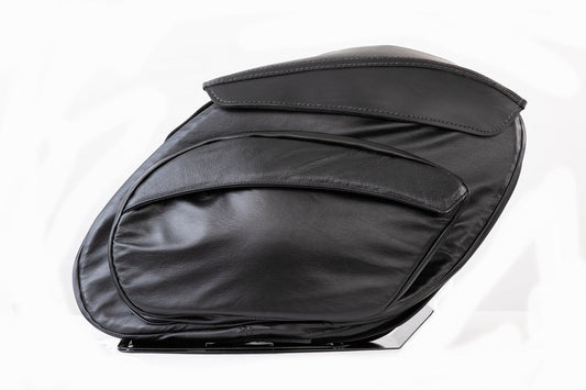 LEATHER PROS-  Retro Series V3 Dyna Saddlebags - Leather ('91-2017 DYNA)