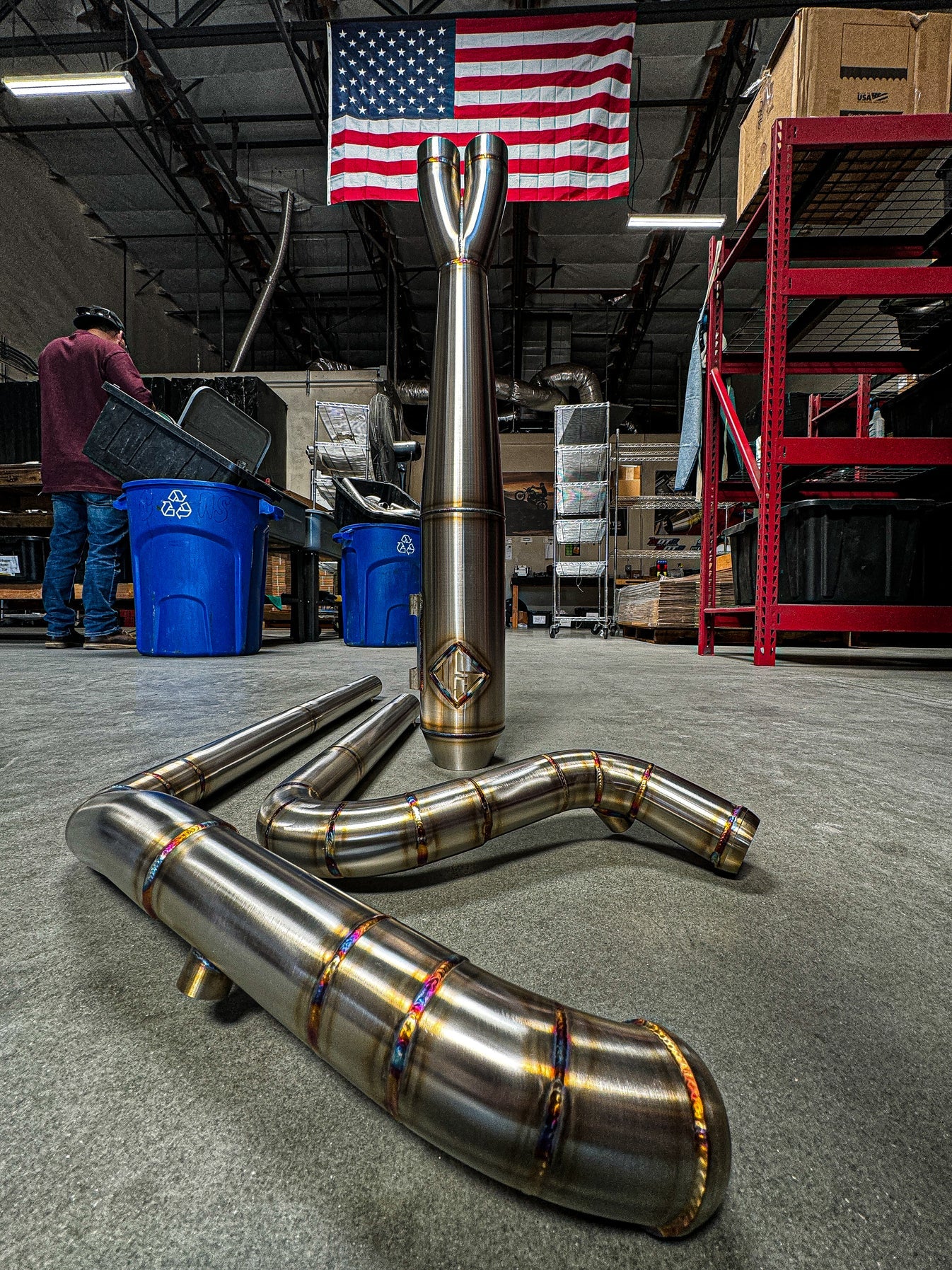 SP Concepts-SPC- 2017-2026 M8 BAGGER - MID LENGTH “WORKS EDITION” ELSINORE Exhaust