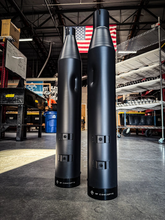 SP Concepts-SPC- 2017-2026 M8 BAGGER - STREET PRO 4.5" SLIP ON'S