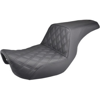 Saddlemen Step Up Seat  "Dyna" Front Lattice Stitch