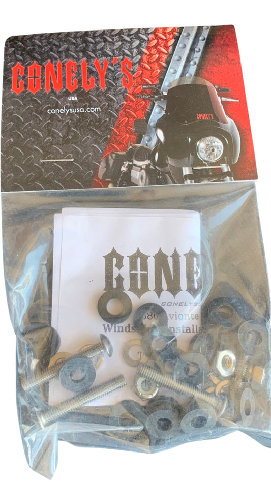 Conelys Windshield Hardware