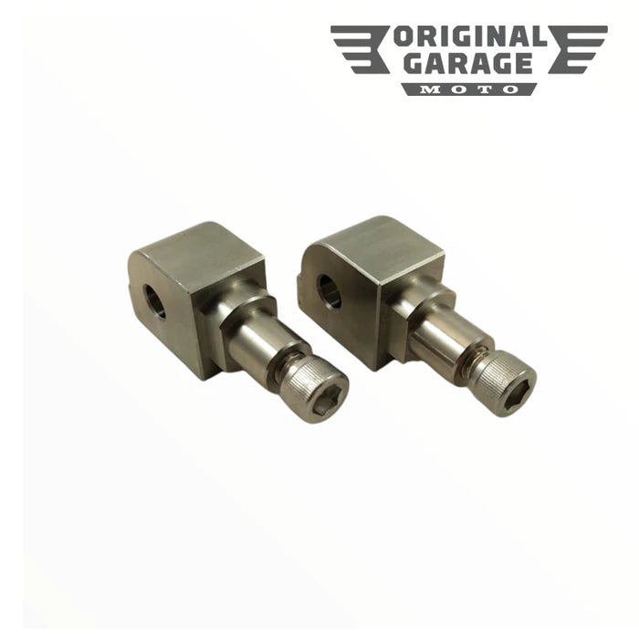 Original Garage M8 Softail Rear Clevis - Set