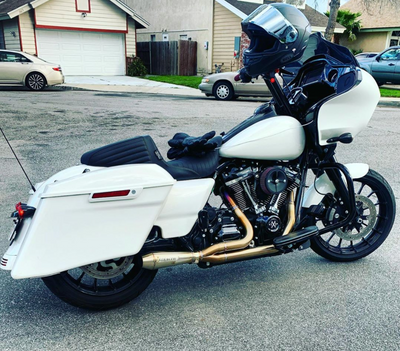 Stealth Exhaust For M8 Bagger