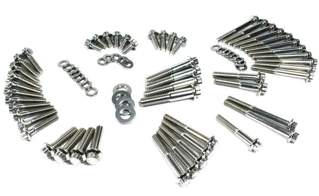 TWIN CAM PRIMARY AND TRANSMISSION 12 POINT DRESS UP KITS DYNA